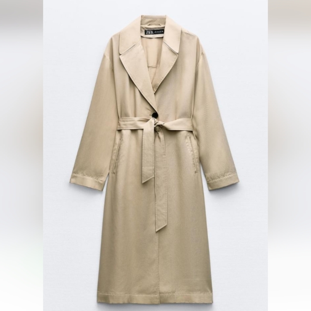 Zara Tan Trench Coat